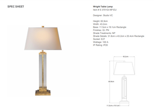 Lampa stołowa Studio VC Wright