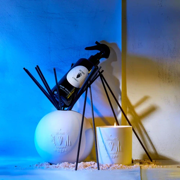 Cote Maquis L'Objet candle, from the Apothecary collection