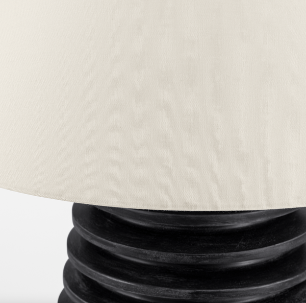 Crenelle 27" table lamp by Kelly Wearstler