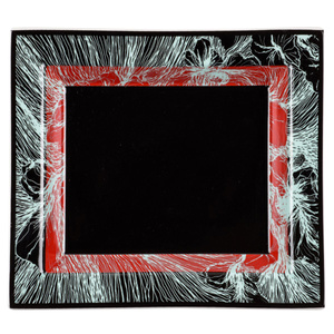 Biscay Green Flowers Tray