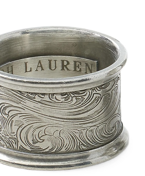 Zestaw dwóch pierścieni na serwetki Ralph Lauren Home, Aidan