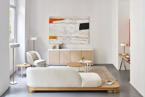 Dom Edizioni Dormeuse Belmont Sofa