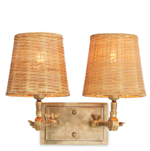 Wentworth Double Wall Lamp by Eichholtz