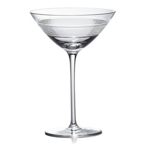Ralph Lauren Home crystal martini glass, from the Langley collection