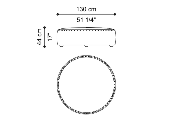 Wild ottoman by Roberto Cavalli Home Interiors