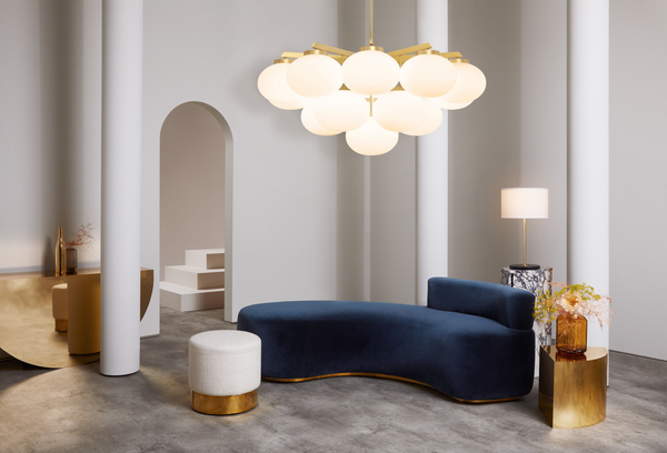 Cloudesley Large chandelier by CTO Lighting