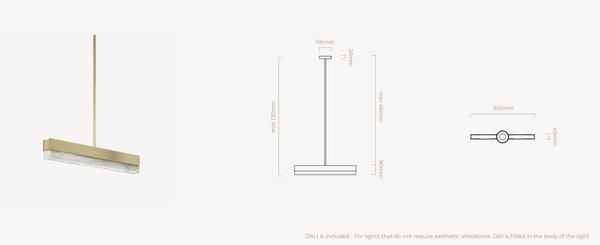 Petra pendant lamp by CTO Lighting