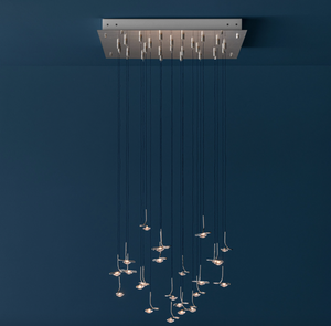 Gold Moon chandelier by Catellani & Smith