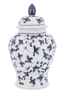 Waza ceramiczna Blue Scroll Elegance
