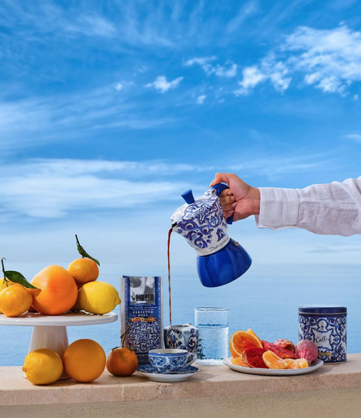 Large Bialetti Dolce&Gabbana coffee machine from the MoMA collection