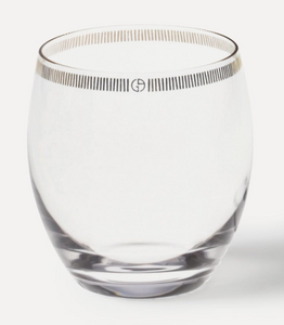 Armani Casa water glass, from the Dvorak collection