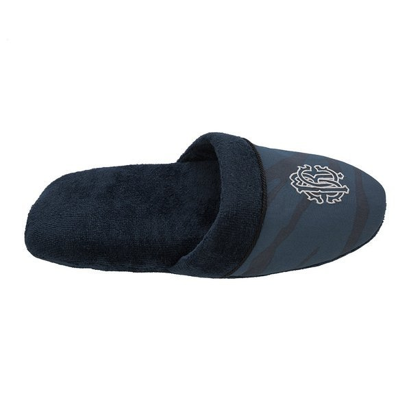 Roberto Cavalli Home Macro Zebrage Slippers (Blue)