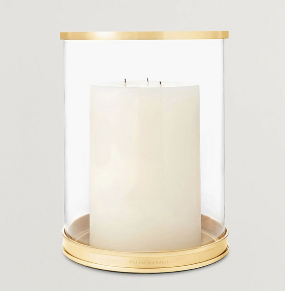 Ralph Lauren Home Modern-Medium Brass Lantern