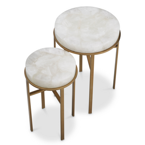 Set of two Hoxton tables from Eichholtz