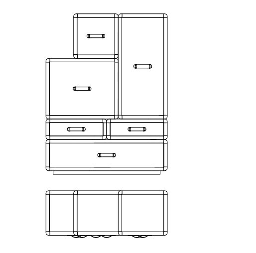Fly Case chest of drawers by Roberto Cavalli Home Interiors