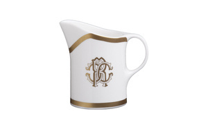 Roberto Cavalli Home creamer, from the Silk (Gold) collection