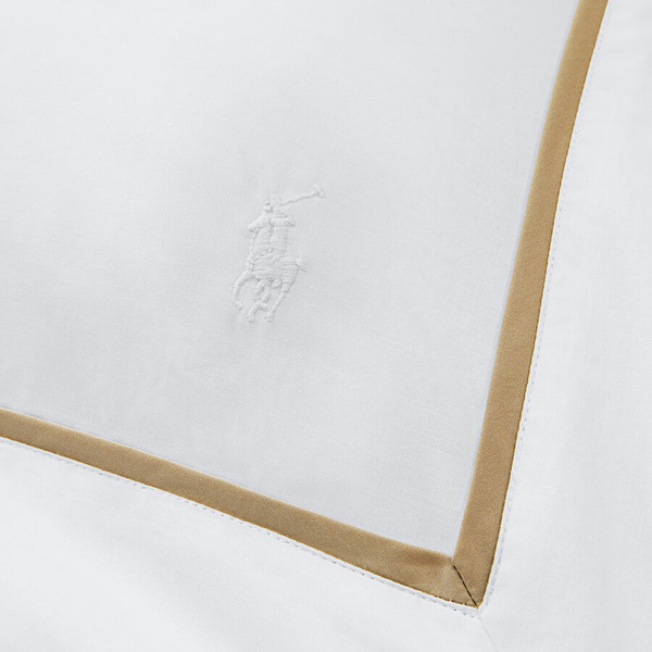 Ralph Lauren Home pillowcase, from the Westbank (Chamois) collection