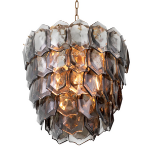 Elias chandelier by Eichholtz