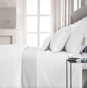 Roma sheet by Yves Delorme, from the Athena (White) collection