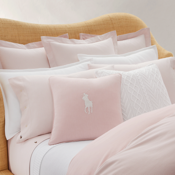 Ralph Lauren Home pillowcase, from the Oxford (Rosette) collection