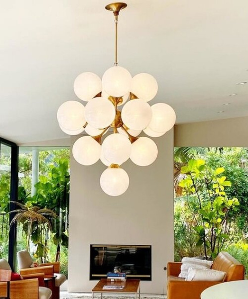 Aerin Cristol Large chandelier