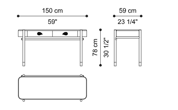 Toaletka Woodstock marki Etro Home