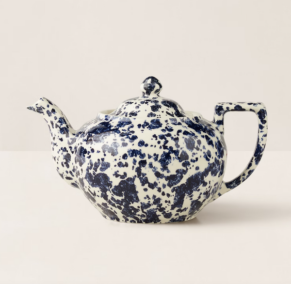 Ralph Lauren Home x Burleigh teapot from the Antique Marble collection