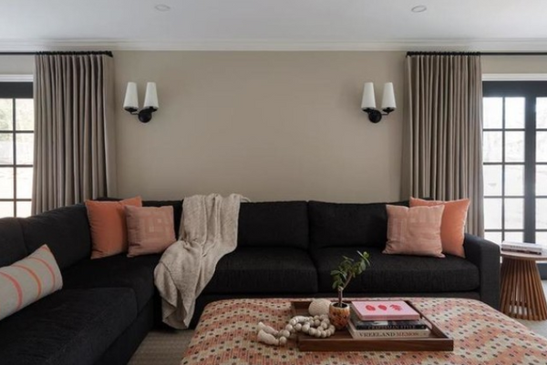 Aerin Fontaine Double wall lamp by Visual Comfort