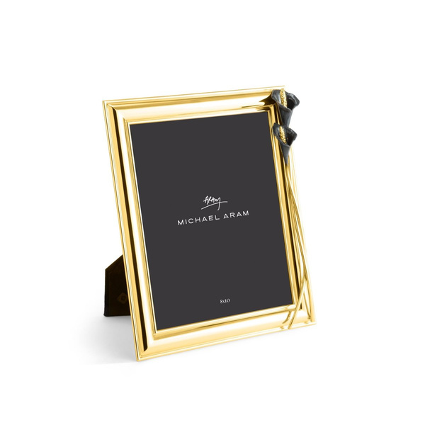 Michael Aram photo frame, from the Calla Lily Midnight collection