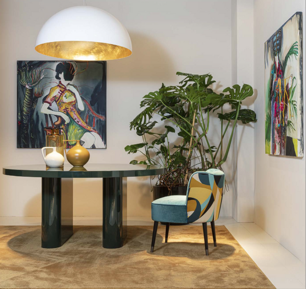 Tomo table, by Galimberti Nino