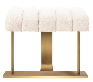 McGuire pouffe by Eichholtz