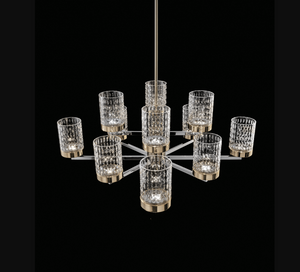 Żyrandol Quarzo 725/8+4  marki Italamp