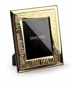 Roberto Cavalli Home Zebra Photo Frame (Gold)