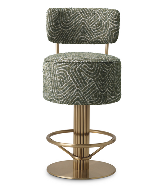 Carleton countertop bar stool by Eichholtz