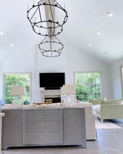 Lampa stołowa Ring projektu E.F. Chapman