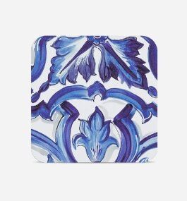 Dolce&Gabbana set of twelve coasters, Blu Mediterraneo 