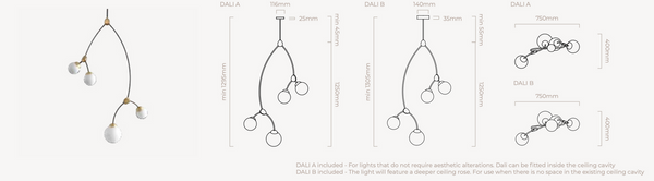 Żyrandol Ivy marki CTO Lighting