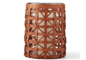 Lampion Preston Woven Leather Medium marki Ralph Lauren Home