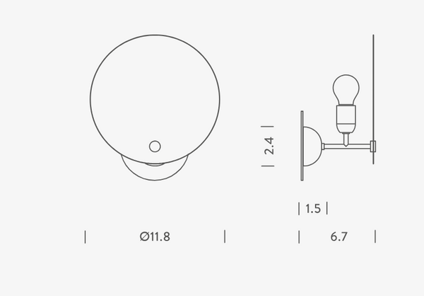 Kinkiet Kuta marki Nemo Lighting