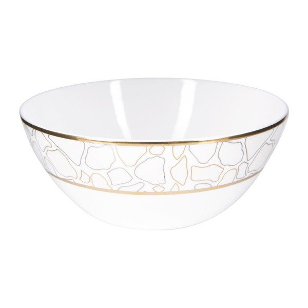 Set of six Roberto Cavalli Home soup bowls, from the Giraffa collection