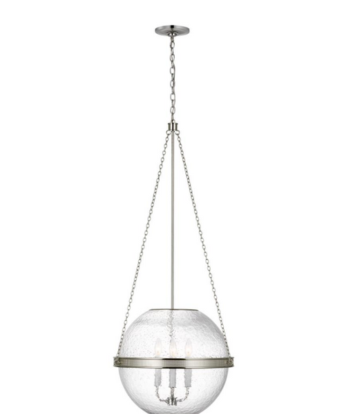 Marie Flanigan's Reese 18" Globe pendant lamp