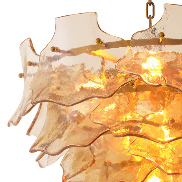 Clarendon chandelier by Eichholtz