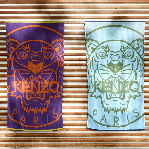 Kenzo New Tiger Beach Towel (Orage)