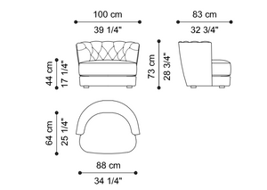 Fotel Limbo marki Roberto Cavalli Home Interiors 