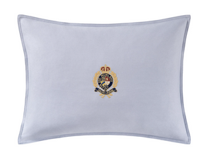 Poduszka dekoracyjna Ralph Lauren Home Crest (Blue)