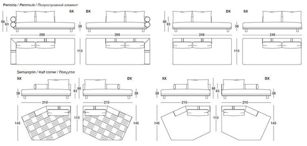 Sofa Longhi Oppengheim