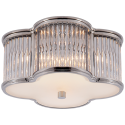 Alexa Hampton Plafond Basil Flush Mount-small Visual Comfort brand
