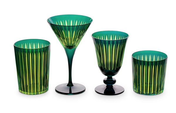 Prism Double Old Fashioned Glasses - Assorted (Set of 4)