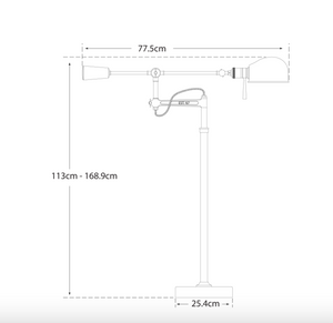Lampa podłogowa marki Ralph Lauren Home RL '67