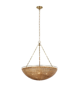Clovis Medium chandelier by Chapman & Myers Visual Comfort brand